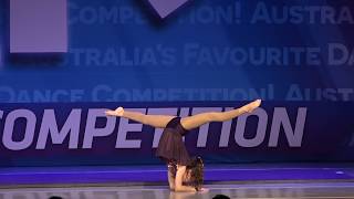 11 Year Acro Gymnastics Solos How Far Ill Go [upl. by Grosvenor]