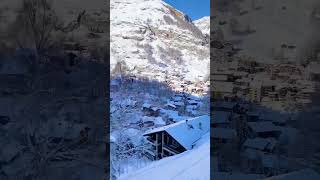 Gornergrat to Zermatt Scenic Train Ride Switzerlands Alpine Journey switzerland 1000subscriber [upl. by Ettenawtna]