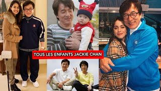 TOUS LES ENFANTS DE JACKIE CHAN  ALL THE CHILDREN OF JACKIE CHAN  JAYCEE ETTA ETC SUIVEZ [upl. by Anyel163]