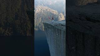 drone preikestolen norway travel mountains [upl. by Aneev971]