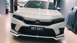 Yofer Malaysia Honda Civic Fe 2022 [upl. by Ehtyaf601]