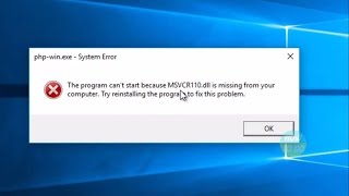 How to Fix MSVCR110dll is Missing Error [upl. by Anissa240]