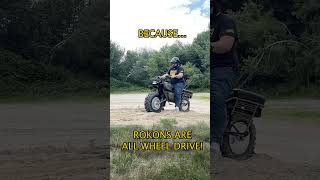 Meet ROKON rokon2x2 offroad2x2 offroad motorcycle motorcycles allwheeldrive trailbuilding [upl. by Adran]