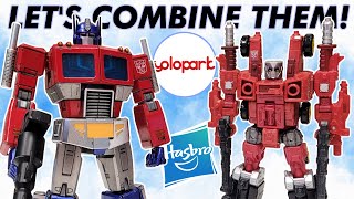 Tutorial Lets Combine Yolopark Optimus Prime with Powerdashers Aragon [upl. by Vidal]