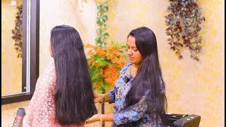 Micro Ring Weft Hair Extension ചെയ്യുന്നത് കണ്ടിട്ടുണ്ടോ  AXA Permanent Hair Extension [upl. by Olodort]