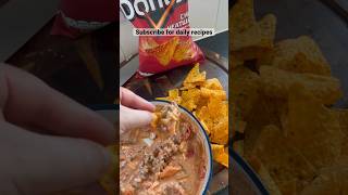 Nachos dip recipe shorts [upl. by Lemert]