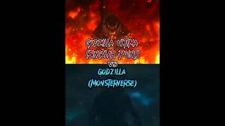 Godzilla Monsterverse vs Godzilla Ultima Singular Point [upl. by Dlanar]