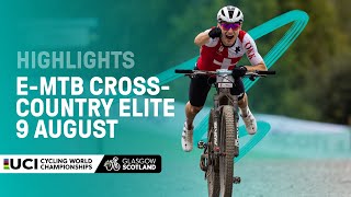 EMTB Crosscountry Elite Highlights  2023 UCI Cycling World Championships [upl. by Sammons]