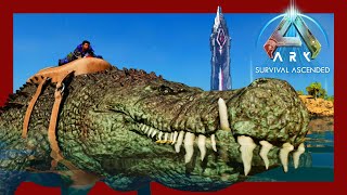 Deinosuchus My favorite Crocodilian ep 37 arksurvivalascended playark [upl. by Nalo]