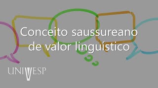 Introdução à Linguística  Conceito saussureano de valor linguístico [upl. by Ynattir]