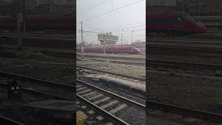 ITALO TRENO IN USCITA DA MILANO CENTRALE DIRETTO A TORINO PORTA NUOVA [upl. by Norrej]