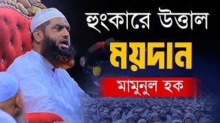 হুংকারে উত্তাল ময়দান  আল্লামা মামুনুল হক  Allama mamunul haque 2024 New Waz 2024 [upl. by Ecinrahs]