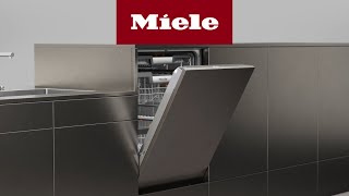 Lavastoviglie  Montaggio del frontale del mobile su apparecchi con Front Fit I Miele [upl. by Peisch861]