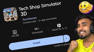 Tech Shop Simulator Mobile Gameplay amp Download [upl. by Aninat]