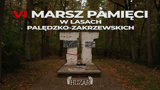 VI Marsz Pamięci w Lasach Palędzko  Zakrzewskich  13 Października 2024 [upl. by Aekahs]