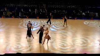 WDSF Cambrils  International Latin  Final  Group rumba [upl. by Gwyn531]