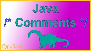 Java Comments  Single Line Block Style and Javadoc Comment By Example  Java Tutorial  Appficial [upl. by Raouf]