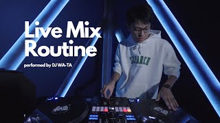 DJ WATA Live Mix Routine 【日本語ラップ amp WAZGOGG Beats】 [upl. by Chase]