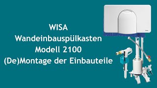 Demontage  Montage von Ersatzteilen Wisa 2100 [upl. by Janelle449]