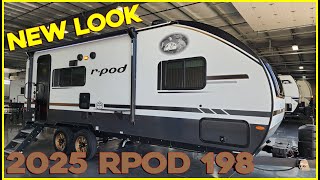 Great New Look for 2025 Rpod 198 Travel Trailer by Forestriver at Couchs RV Nation a RV Wholesaler [upl. by Gnourt292]