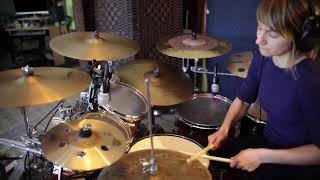 Tragically Hip  Bobcaygeon Drum Cover by Danusia Beatz [upl. by Aeslehc156]