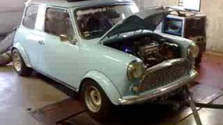 Mini 1300 op dyno [upl. by Matt]