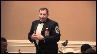 Chief Master Sgt ret Scott Dearduff addresses AF Ball [upl. by Manwell173]