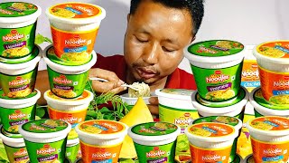 cup noodles eating challenge  spicy noodles mukbang video [upl. by Ursula937]