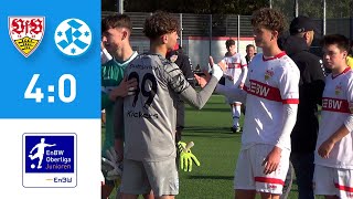 EnBWOberliga  BJunioren VfB Stuttgart II  SV Stuttgarter Kickers II 202425 [upl. by Akimrehs]