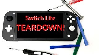 Nintendo Switch Lite Teardown  Took it Apart Before I Even Played it [upl. by Natek]