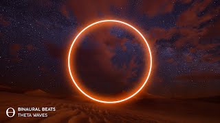 INSOMNIA HEALING  783Hz Deep Theta  “Drifting Dunes” Binaural Beats Sleep Music [upl. by Annaeoj670]