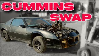 I Swapped a Cummins into a 3rd Gen Camaro [upl. by Aklim]