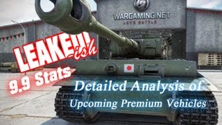 LEAKEDish  99 Detailed Analysis of Upcoming Premiums  World of Tanks [upl. by Spence25]