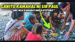 IPINAGHANDA NI SIR PAUL NG PAGKAIN ANG MGA KABABAYAN NATING KATUTUBO pugongbyahero pbteamdavao [upl. by Inalak]