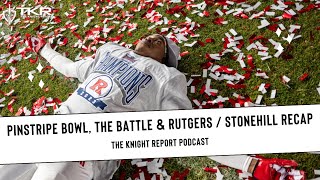 Pinstripe Bowl The Battle and RutgersStonehill Recap  Rutgers Scarlet Knights Football [upl. by Kassi]