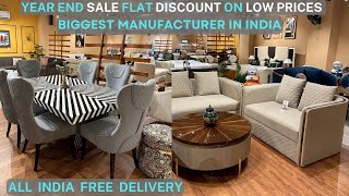 Comfy Sofa Trendy Bed Dining Table and Imported Home Decor Item  All India Free Delivery Super Sale [upl. by Llerdnad]