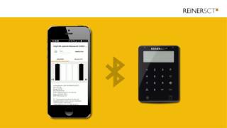 MobileBanking mit tanJack Bluetooth und REINER SCT OnlineBanking App für Android [upl. by Russon84]