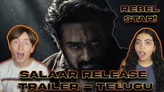 Couple Reacts to Salaar Release Trailer  Telugu [upl. by Ulrich]