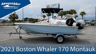 2023 Boston Whaler 170 Montauk [upl. by Bianka]