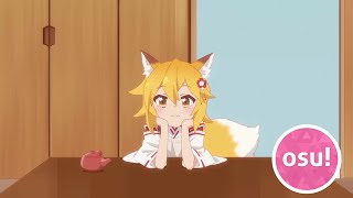 Koyoi mofumofu  osu The Helpful Fox Senkosan OP Normal 9832 [upl. by Bachman]