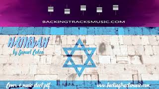 BACKING TRACKS quotHatikvah quotthe hope by Samuel CohenIsraeli national anthem [upl. by Ivon]