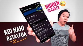 Developer Options  10 Secret Hidden Android Smartphone Settings ⚡️⚡ [upl. by Melba344]