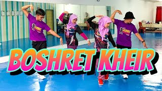 BOSHRET KHEIR  DANCE WORKOUT  AERODANCE  CIKGU SANY [upl. by Ecnerwal]