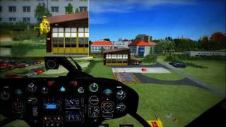 Christoph 18 Landung FSX HD [upl. by Edouard]