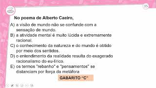 432  REVISÃO E CORREÇÃO  LITERATURA – MODERNISMO EM PORTUGAL [upl. by Itsrejk]