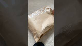 Shopper bag mango shopperbag unpacking asmr [upl. by Stanhope]