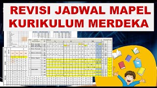 Jadwal Kurikulum Merdeka kurikulummerdeka jadwalpelajaran jadwalpelajaran matapelajaran [upl. by Dagna571]