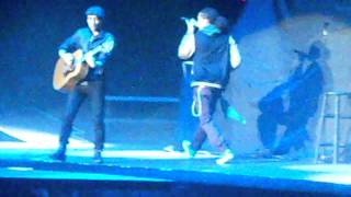 bluey robinson  coming back justin bieber concert 05032011 supporting act [upl. by Yoc]