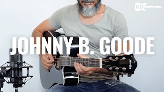 Chuck Berry  Johnny B Goode  Acoustic Guitar Cover by Kfir Ochaion  Moukey Guitars [upl. by Zoba]