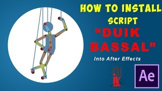 Duik Bassel  How To Download and Install Duik Bassel Script In After Effects [upl. by Ellison]